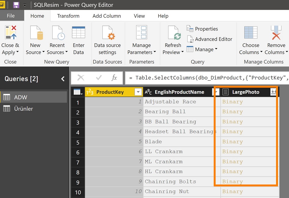 power bi resim kullanımı
